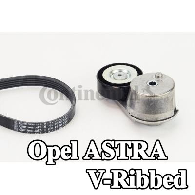 CONTITECH مجموعة أحزمة V-Ribbed — 2020 Opel Astra