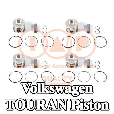IAP QUALITY PARTS Piston segmanlı piston — Volkswagen Touran