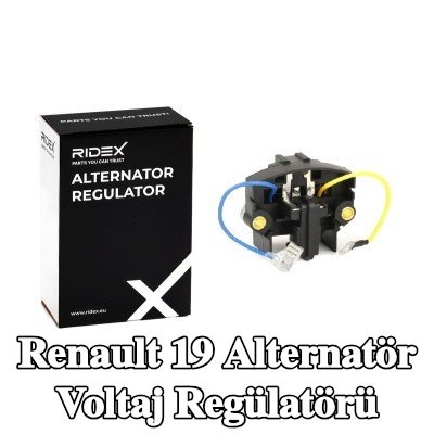 RIDEX Alternatör voltaj regülatörü — Renault 19