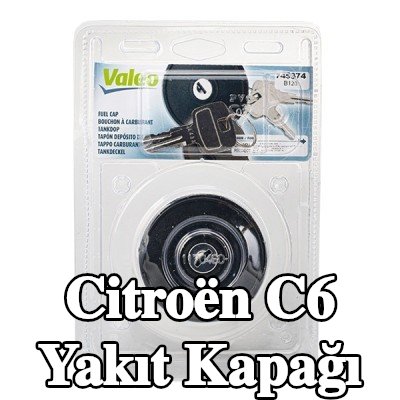 VALEO Havalandırma valfli yakıt kapağı — Citroën C6