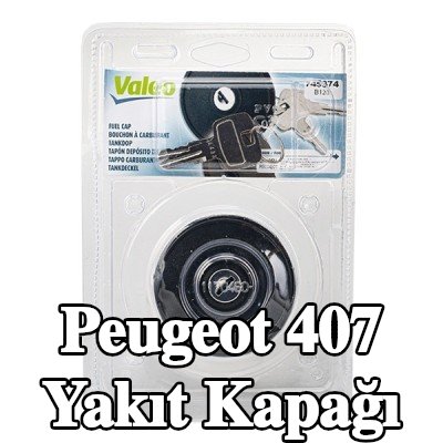 VALEO Havalandırma valfli yakıt kapağı — Peugeot 407