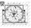 NRF Fan, radyatör 485mm, Fırçasız Motor, radyatör fan kapağı — 2012 BMW 2 Series (5)