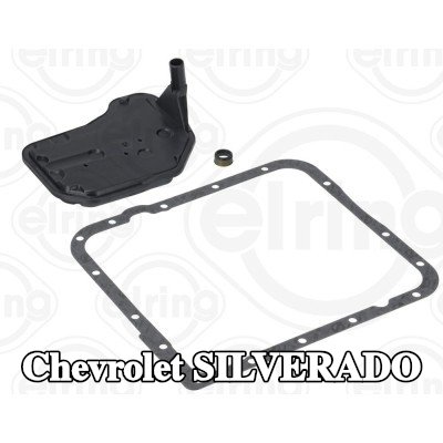 ELRING مجموعة فلتر ناقل الحركة الأوتوماتيكي مع حشية حوض الزيت — Chevrolet Silverado