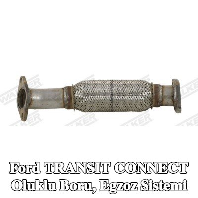 WALKER Oluklu Boru, egzoz sistemi — Ford Transit Connect