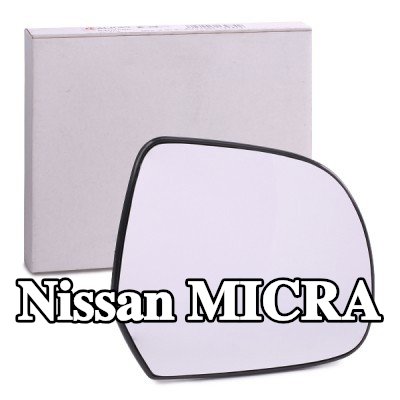 ALKAR زجاج مرآة الجناح الأيمن — Nissan Micra