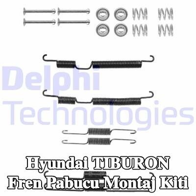 DELPHI Fren pabucu montaj kiti — Hyundai Tiburon