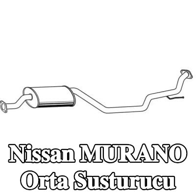 VEGAZ Orta susturucu Merkez — Nissan Murano