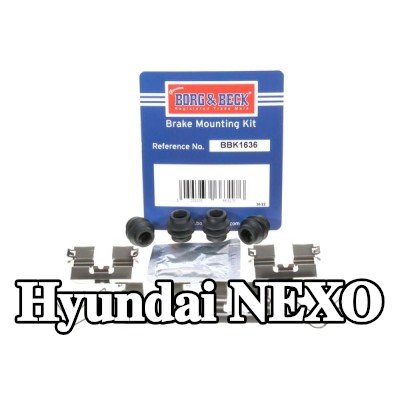 BORG & BECK طقم تركيب وسادات الفرامل — Hyundai Nexo