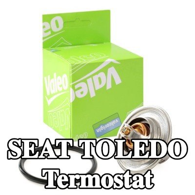 VALEO Termostat 87°C, conta/sızdırmazlık elemanları ile — 2002 SEAT Toledo