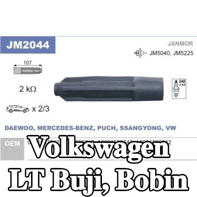 JANMOR Buji, bobin — Volkswagen Lt