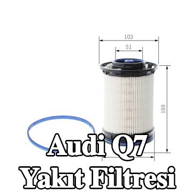 BOSCH Yakıt filtresi — Audi Q7