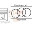 IAP QUALITY PARTS Piston Segman Kiti — 2011 Opel Agila (1)