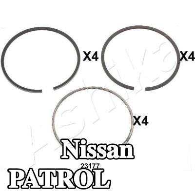 ASHIKA حلقة المكبس — Nissan Patrol