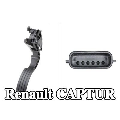 HELLA مستشعر موضع دواسة الوقود — Renault Captur