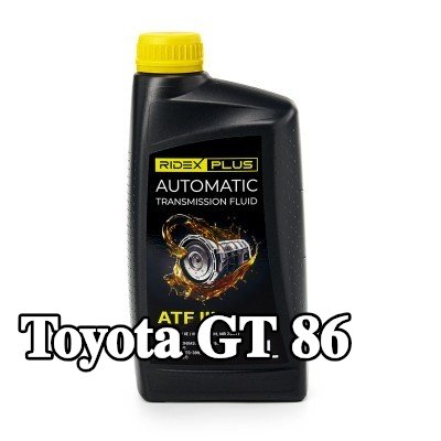 RIDEX PLUS سائل ناقل الحركة الأوتوماتيكي ATF, III — Toyota Gt 86