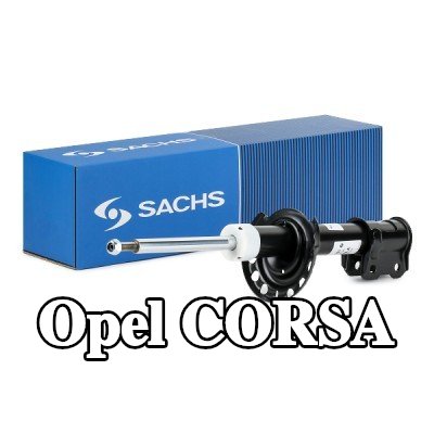 SACHS ممتص صدمات المحور الأمامي الأيمن, ضغط الغاز, دعامة نظام التعليق — 2002 Opel Corsa