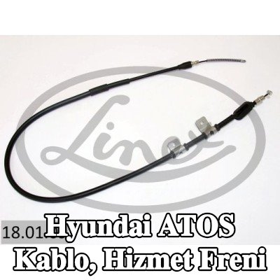 LINEX Kablo, hizmet freni — Hyundai Atos