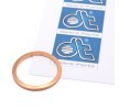 DT Spare Parts Karter tapası rondelası Bakır, Inner Diameter: 22mm — 1998 Opel Movano (1)