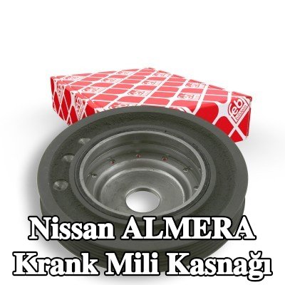 FEBI BILSTEIN Krank mili için krank mili kasnağı — Nissan Almera