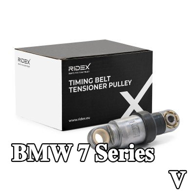 RIDEX مثبط الاهتزاز، حزام مضلع على شكل V — BMW 7 Series