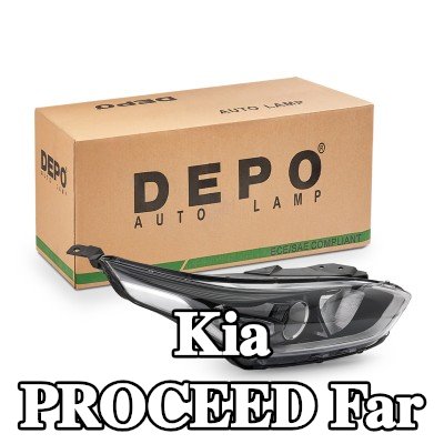 JOHNS Far Sağ, H7/H7, far seviyeleme motorlu — Kia Proceed