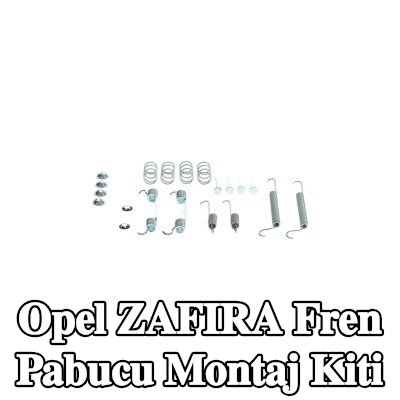 BOSCH Yaylı fren pabucu montaj kiti — 2002 Opel Zafira