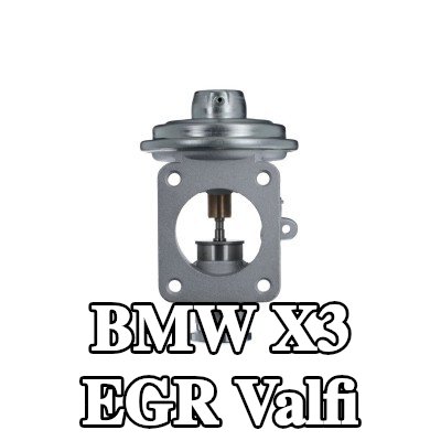 VALEO Contalı/sızdırmazlık elemanlı EGR valfi — 2004 BMW X3