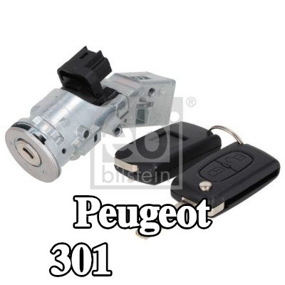 FEBI BILSTEIN قفل التوجيه مع مفتاح — Peugeot 301