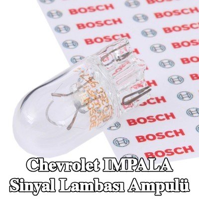 BOSCH Sinyal lambası ampulü W5W, 12V — Chevrolet Impala