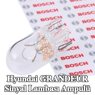 BOSCH Sinyal lambası ampulü W5W, 12V — Hyundai Grandeur