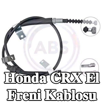 A.B.S. El freni kablosu 1365mm — Honda Crx