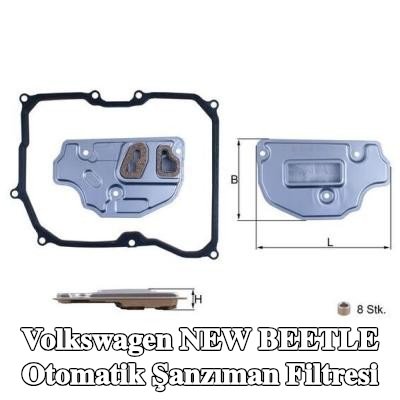 MAHLE Conta/sızdırmazlık elemanlı otomatik şanzıman filtresi — 2000 Volkswagen New Beetle
