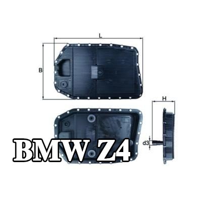 MAHLE حوض زيت ناقل الحركة الأوتوماتيكي مع حشية/ختم, مع مرشح — BMW Z4