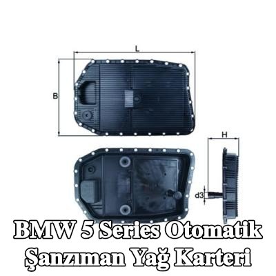 MAHLE Contalı/sızdırmazlık elemanlı otomatik şanzıman yağ karteri, filtre ile — 2001 BMW 5 Series