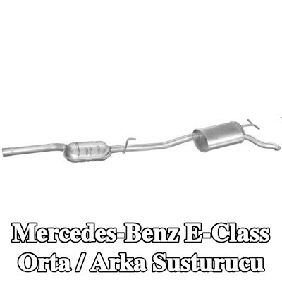 4MAX Orta / Arka susturucu — Mercedes-Benz E-Class