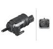 HELLA Ön cam yıkama pompası 12V — Nissan Terrano (3)
