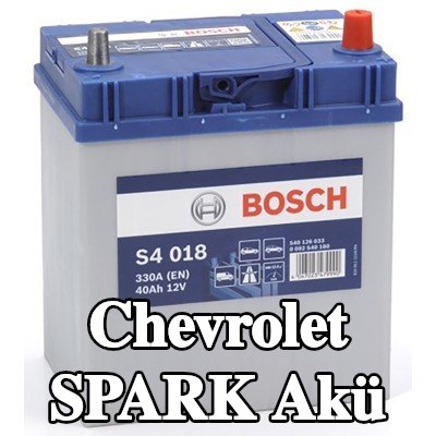 BOSCH Akü S4, 018 — 2002 Chevrolet Spark