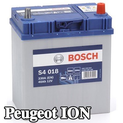 BOSCH بطارية S4, 018 — Peugeot Ion