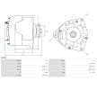 AS-PL Alternatör 70A — 1997 Toyota Previa / Estima (5)