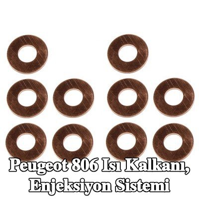 METZGER Isı Kalkanı, enjeksiyon sistemi — Peugeot 806