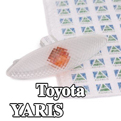 ABAKUS مؤشر جانبي أمامي أيسر, مع لمبة — 2000 Toyota Yaris