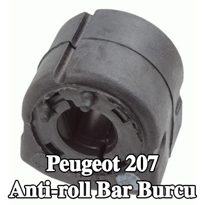 LEMFÖRDER Sol ön aks stabilizatör çubuğu burcu, Ön Aks Sağ, iç — Peugeot 207