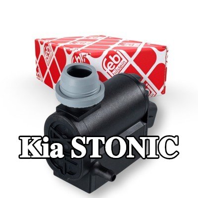 FEBI BILSTEIN مضخة غسيل الزجاج الأمامي 12V, مع حلقة مانعة للتسرب — Kia Stonic