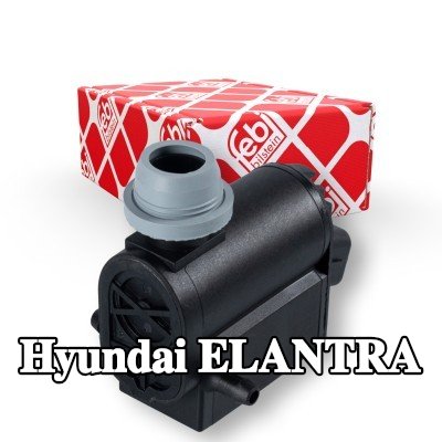 FEBI BILSTEIN مضخة غسيل الزجاج الأمامي 12V, مع حلقة مانعة للتسرب — 2000 Hyundai Elantra