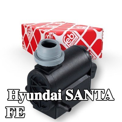 FEBI BILSTEIN مضخة غسيل الزجاج الأمامي 12V, مع حلقة مانعة للتسرب — 2002 Hyundai Santa Fe