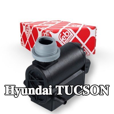 FEBI BILSTEIN مضخة غسيل الزجاج الأمامي 12V, مع حلقة مانعة للتسرب — 2016 Hyundai Tucson