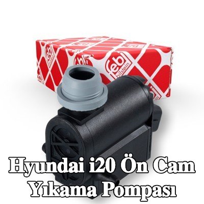 FEBI BILSTEIN Ön cam yıkama pompası 12V, conta halkası ile — 2012 Hyundai i20