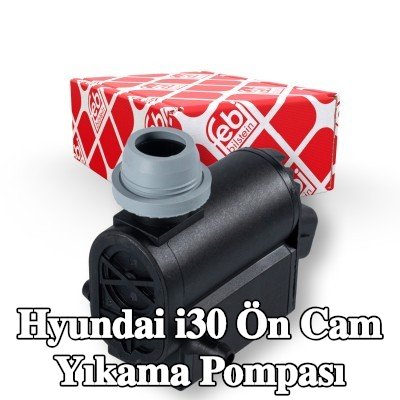 FEBI BILSTEIN Ön cam yıkama pompası 12V, conta halkası ile — 2012 Hyundai i30