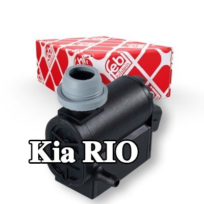 FEBI BILSTEIN مضخة غسيل الزجاج الأمامي 12V, مع حلقة مانعة للتسرب — Kia Rio