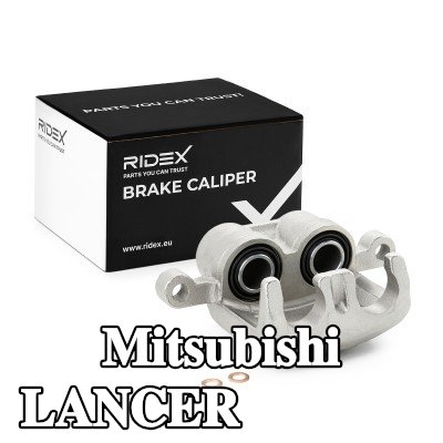 RIDEX مكابح الفرامل للمحور الأمامي, المحور الأمامي الأيمن, بدون حامل — 1999 Mitsubishi Lancer